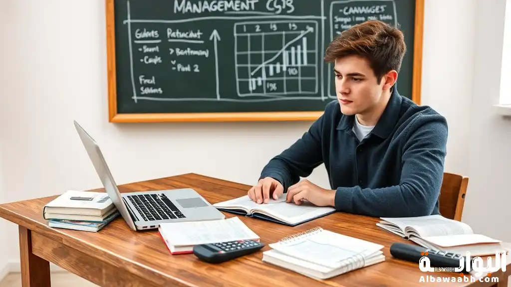 أقسام إدارة الأعمال