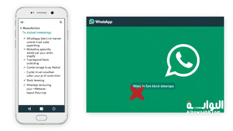 برنامج معرفة البلوك في الواتس اب