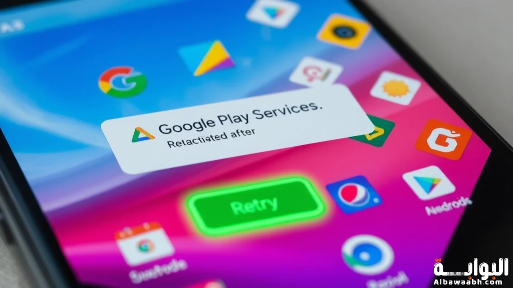 حل مشكلة توقف خدمات google play