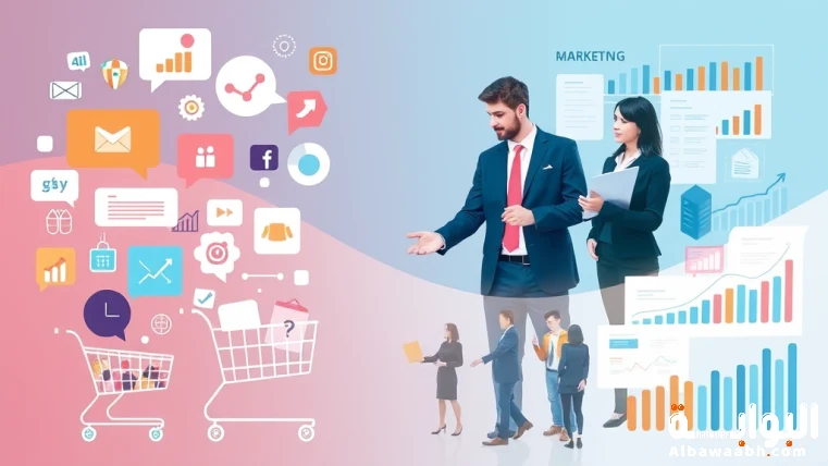 ماهي العلاقة بين إدارة الإعمال والتسويق