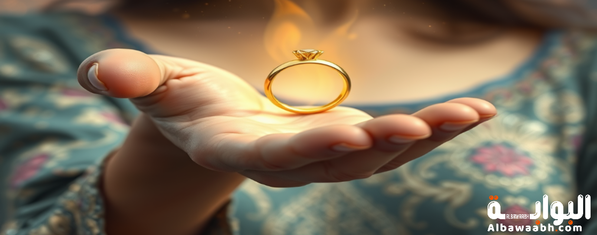 تفسير حلم الميت يعطي خاتم ذهب للمتزوجه 