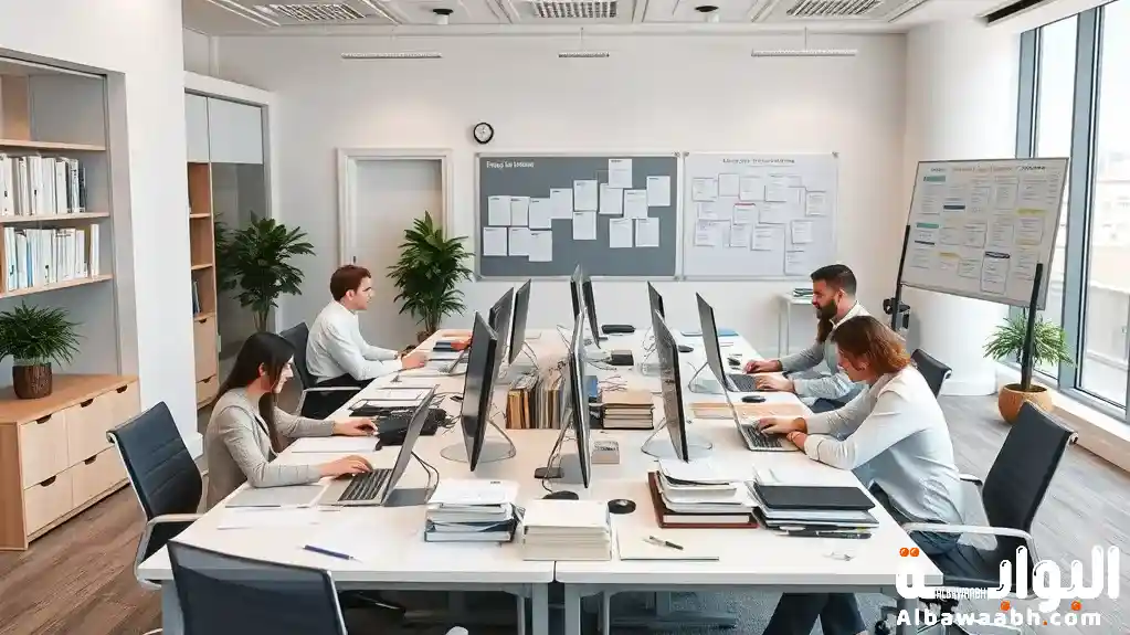 تنظيم العمل الإداري مفتاح النجاح في المؤسسات الحديثة