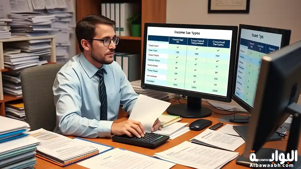 أنواع ضريبة الدخل