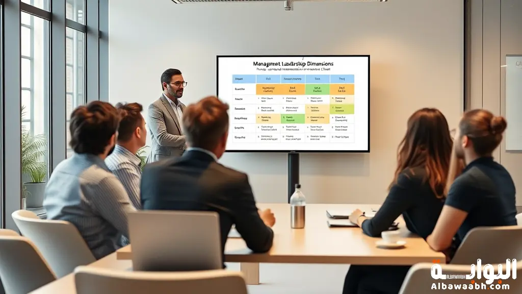 ابعاد القيادة الادارية
