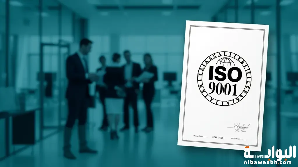 شهادة الايزو 9001 لنظام ادارة الجودة