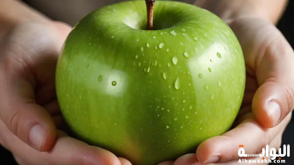 حلم أكل التفاح الأخضر