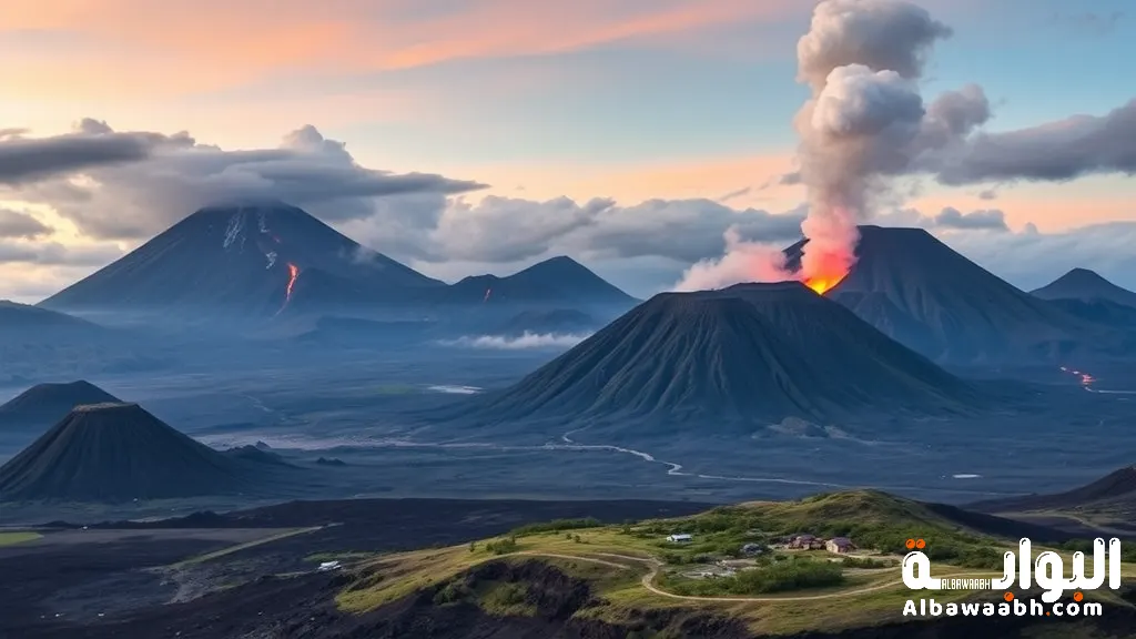 أغرب براكين في العالم