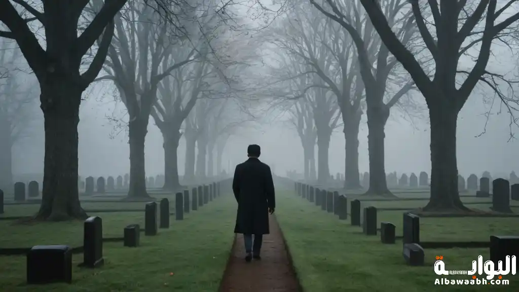 حلم المشي في المقابر