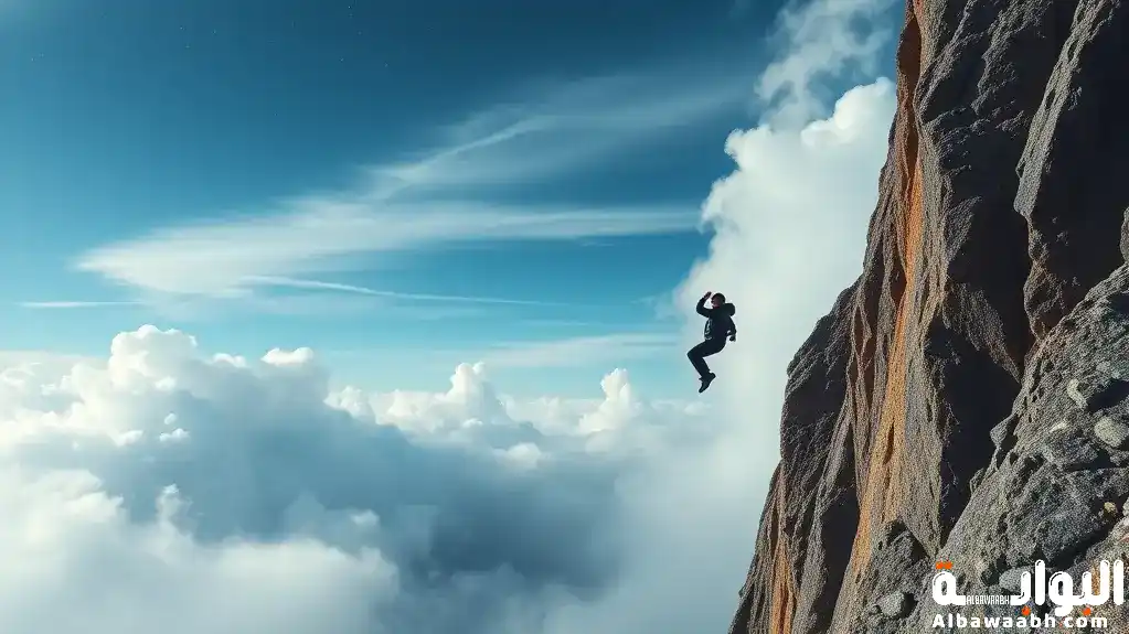 حلم السقوط من مكان مرتفع