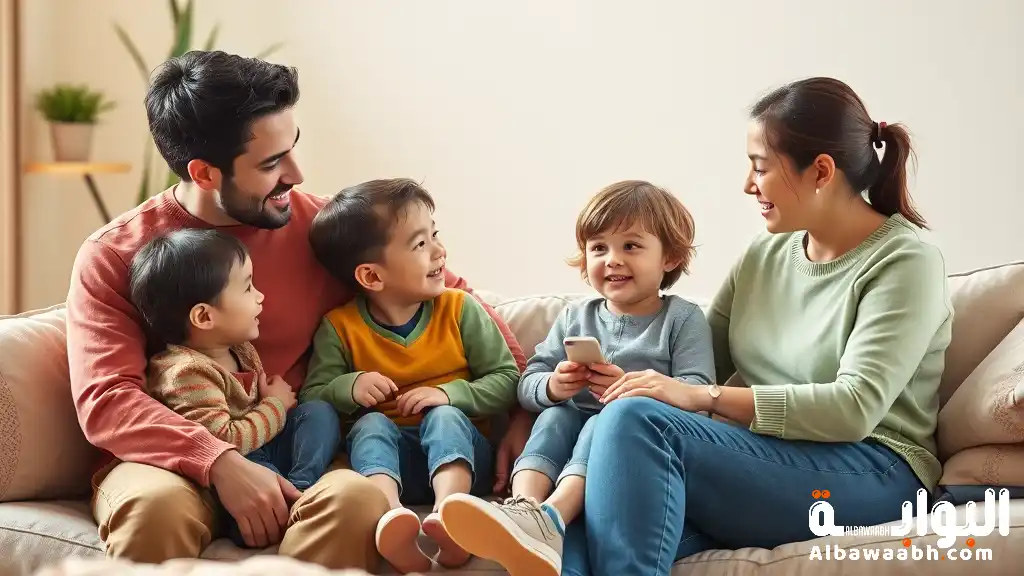 طرق التواصل مع الأبناء