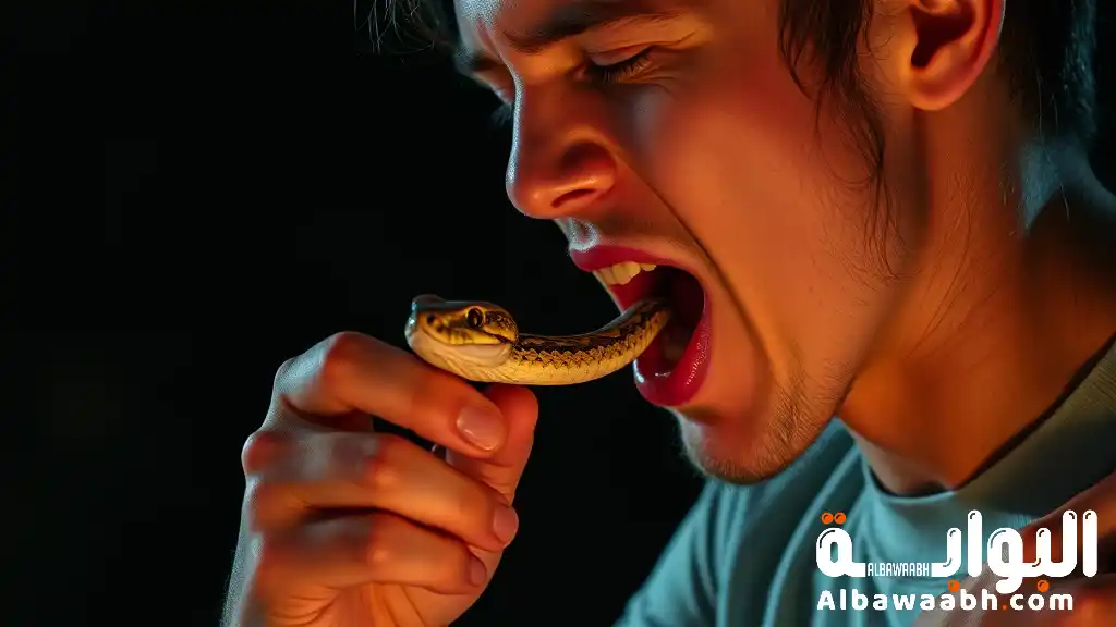 تفسير حلم أكل الثعابين