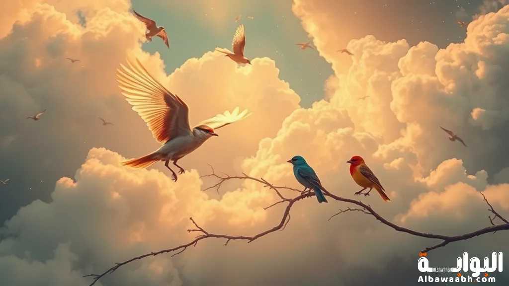 حلم الطير مع الطيور