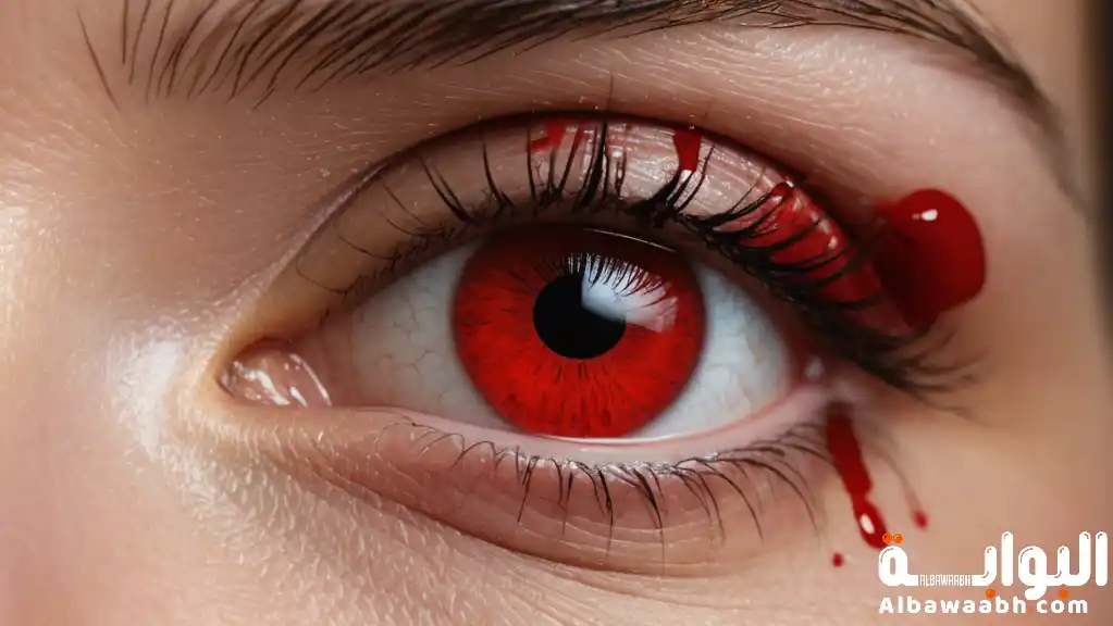 حلم البكاء بدموع سوداء