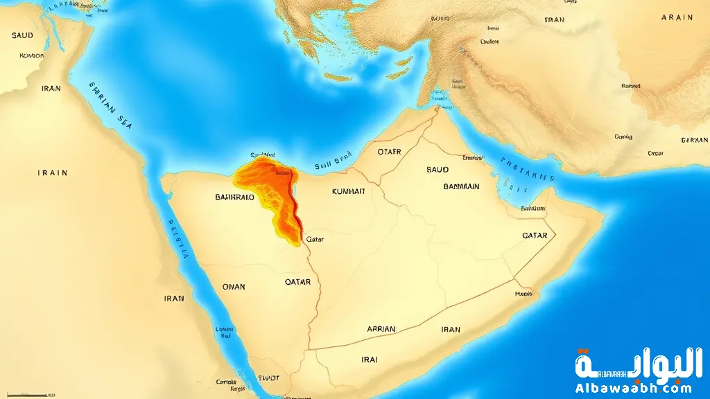 موقع الخليج العربي الجغرافي وأهميته