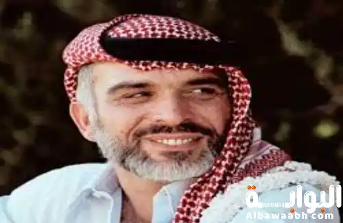 الملك حسين بن طلال