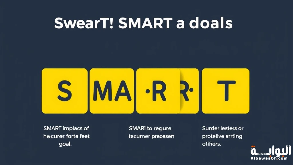 أمثلة على الأهداف الذكية في العمل