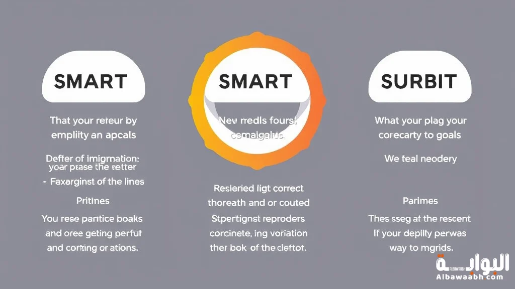 أمثلة على الأهداف الذكية في العمل