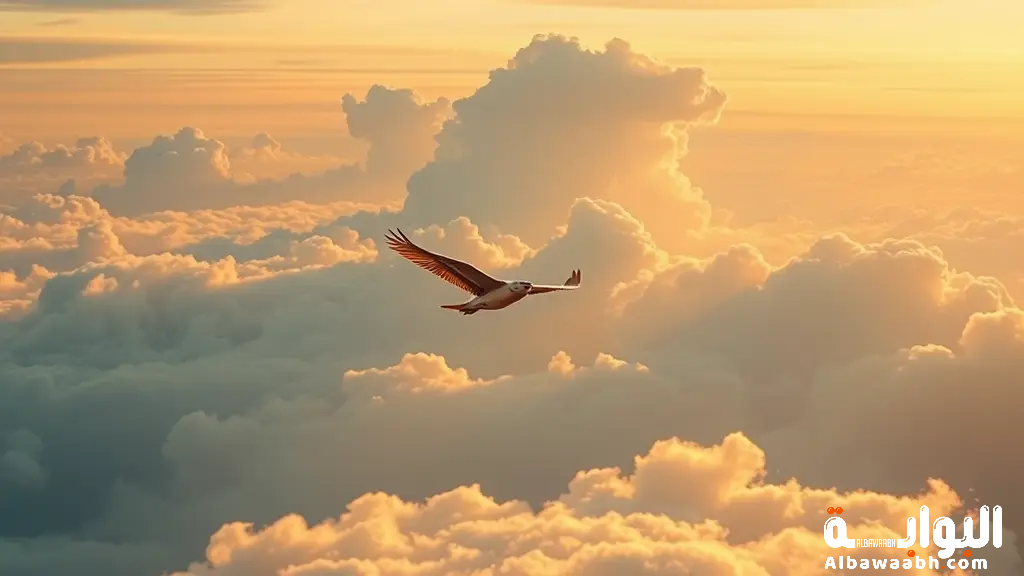 حلم السباحة في السماء