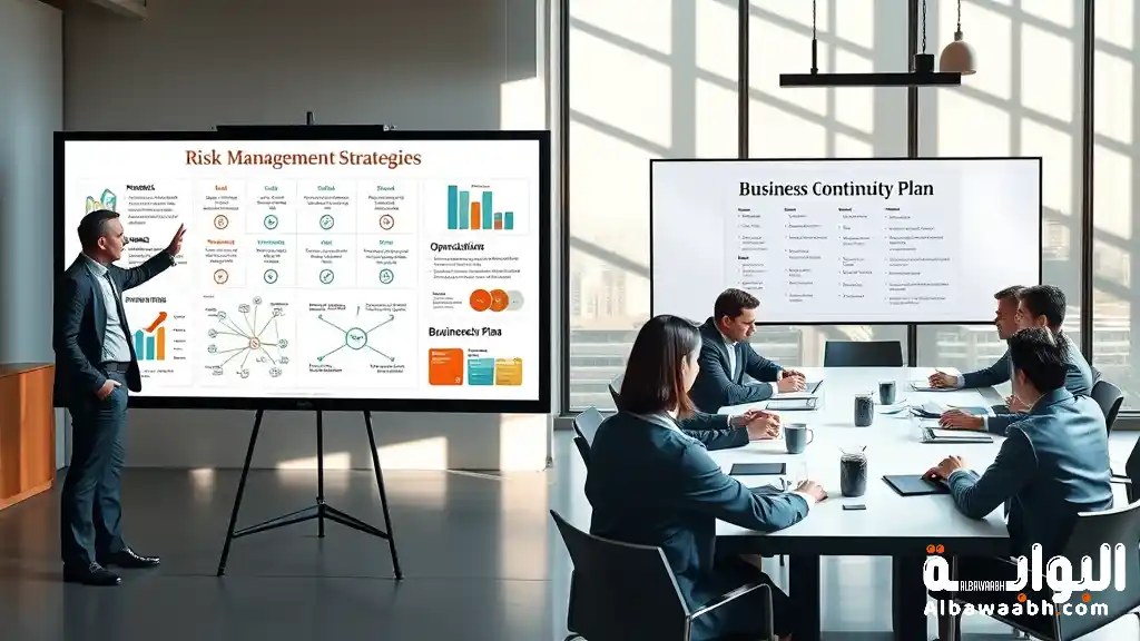 إدارة المخاطر واستمرارية الأعمال