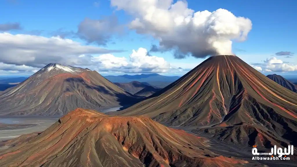 البراكين المخروطية