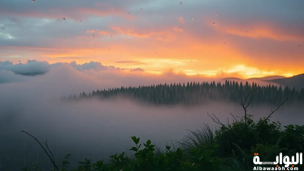 حلم المطر في الصيف