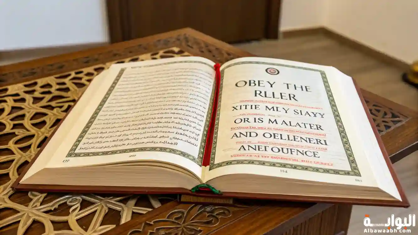 حكم الالتزام بطاعة ولي الأمر في الأمور المشروعة