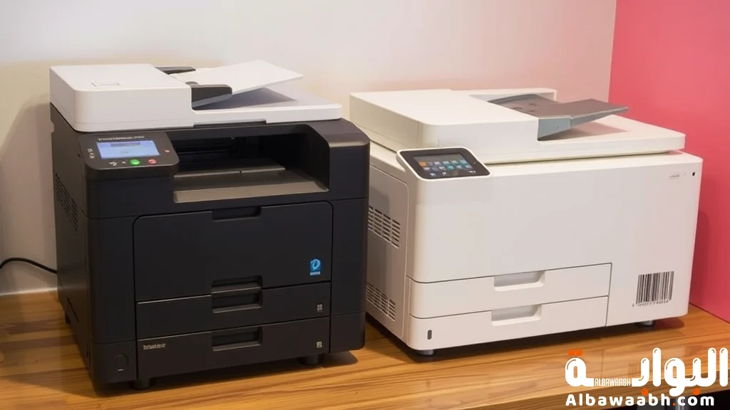أنواع الطابعات الكبيرة