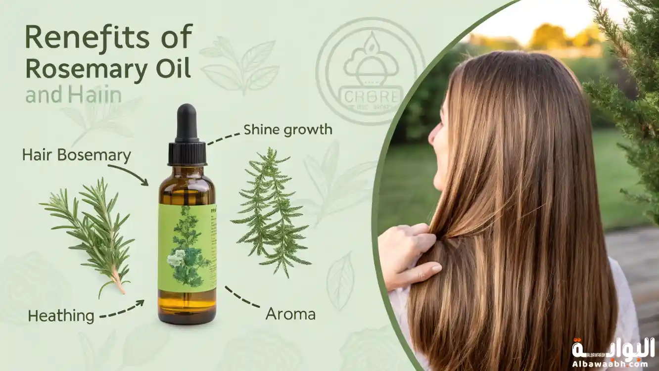  فوائد زيت الروزماري للشعر