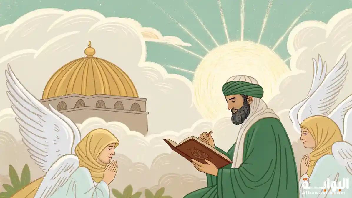 من هو الصحابي الذي كانت الملائكة تسلم عليه