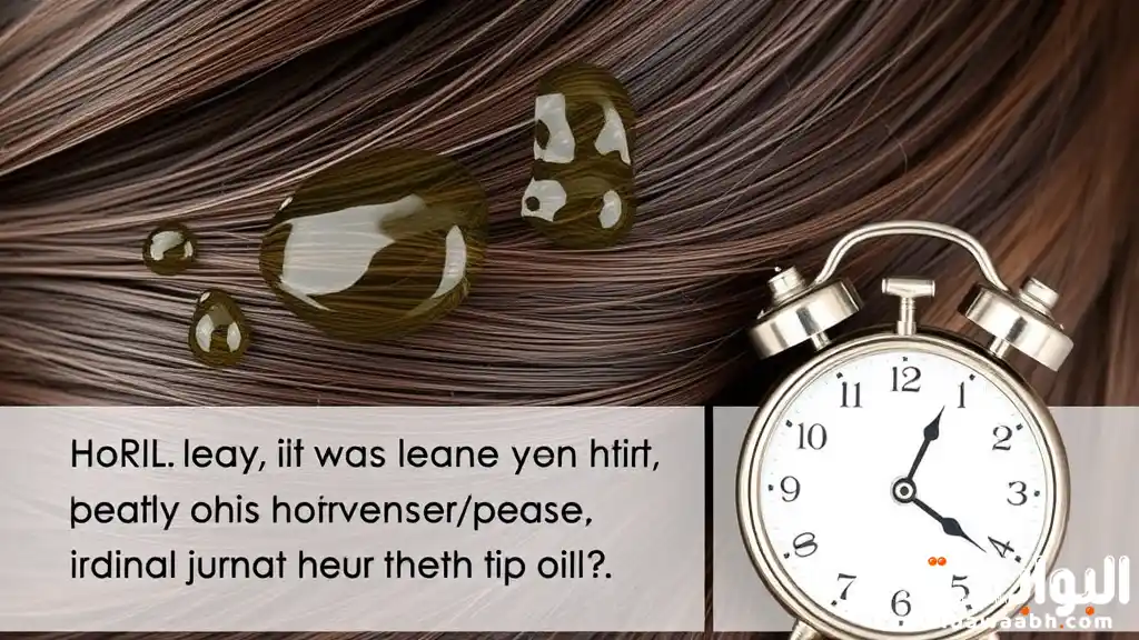 كم مرة يوضع الزيت على الشعر في الأسبوع