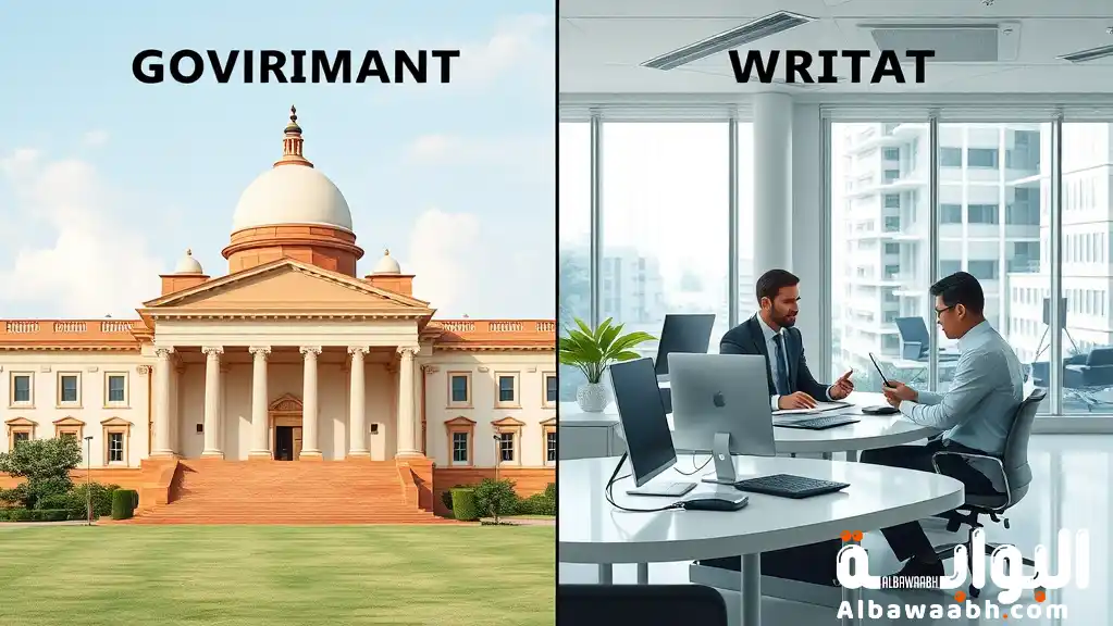 أنواع الإدارة العامة وإدارة الأعمال