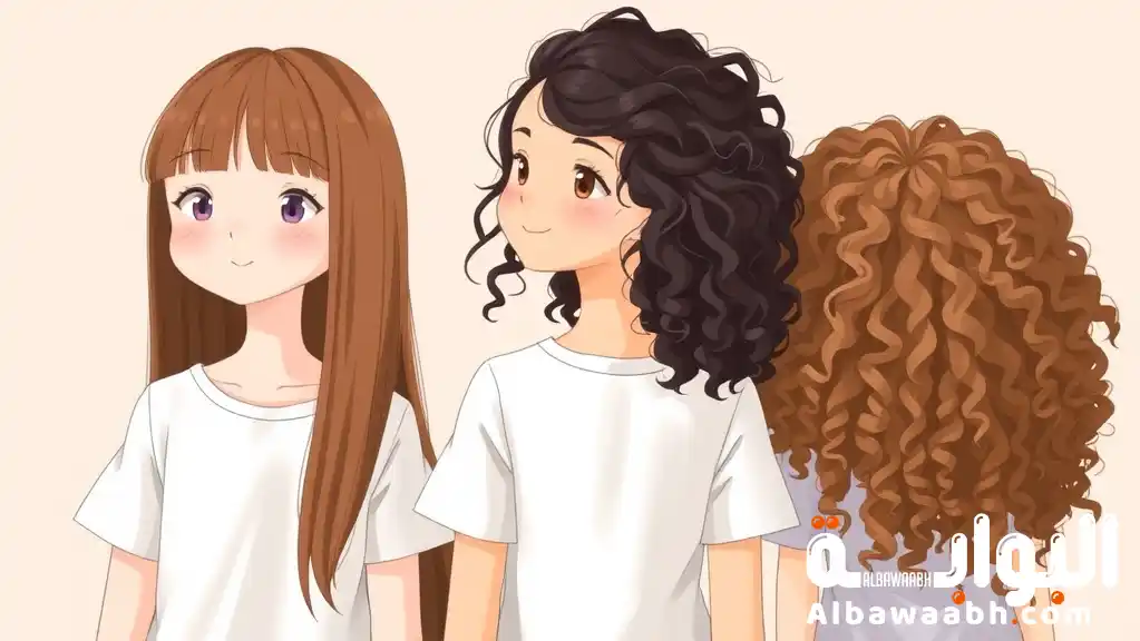 أنواع الشعر للبنات