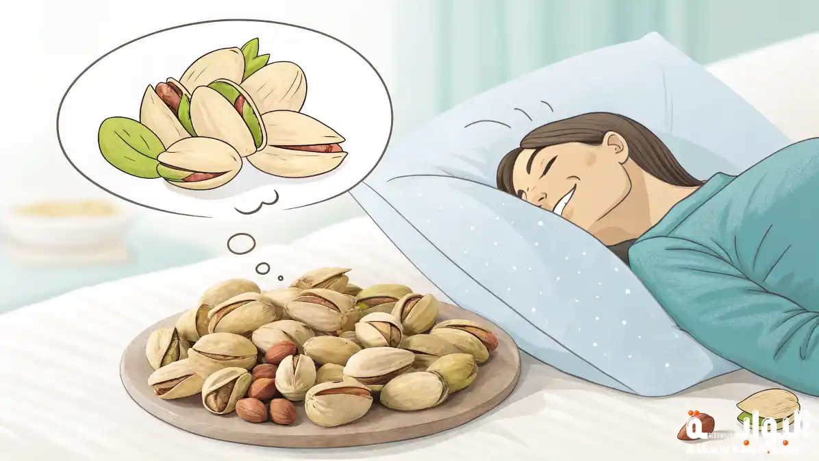 حلم أكل الفستق