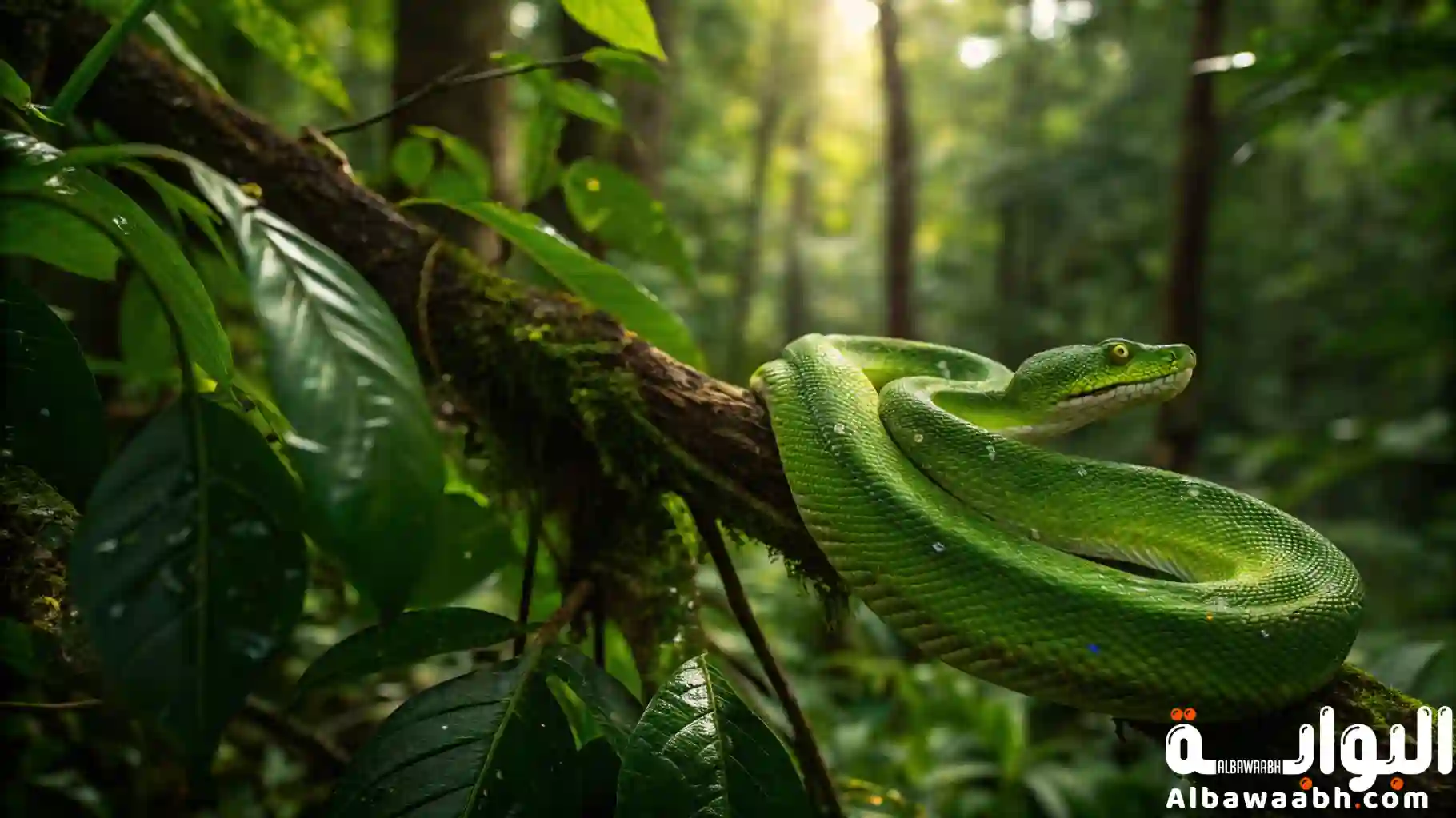 حلم الأفعى الخضراء