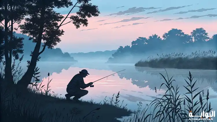 حلم صيد السمك باليد