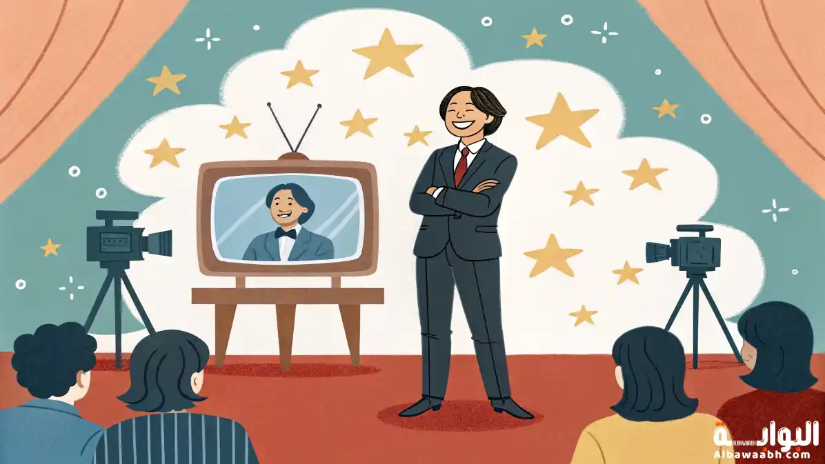 حلم الظهور في التلفاز