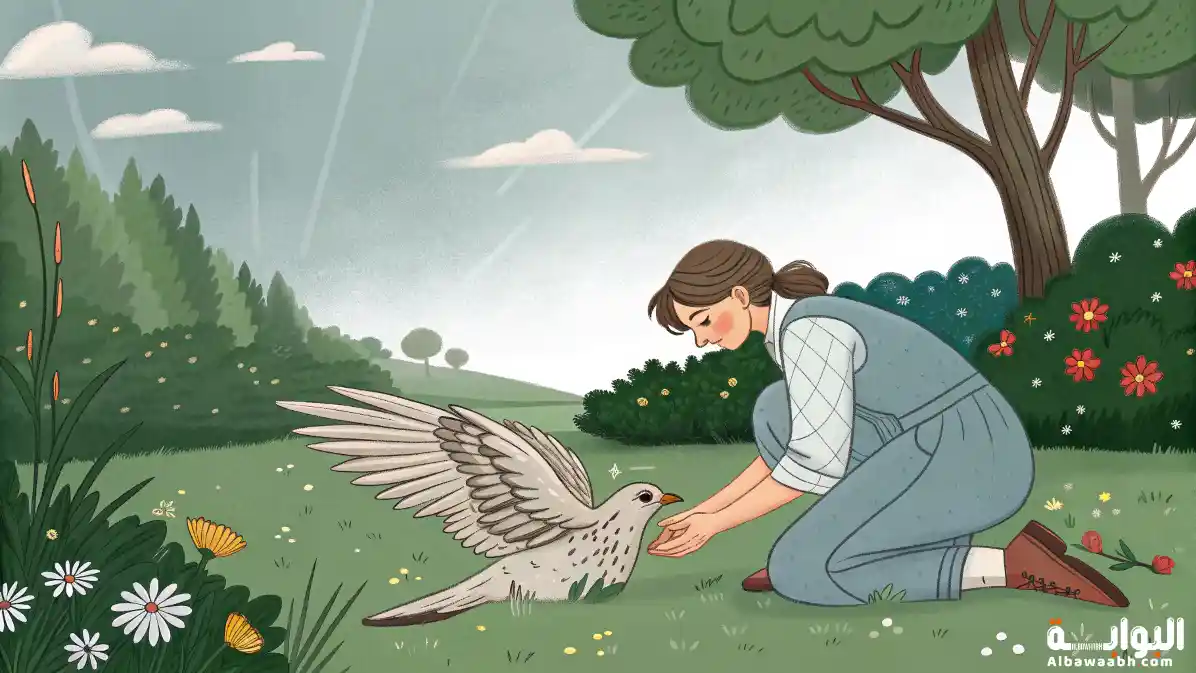  حلم العثور على طائر جريح