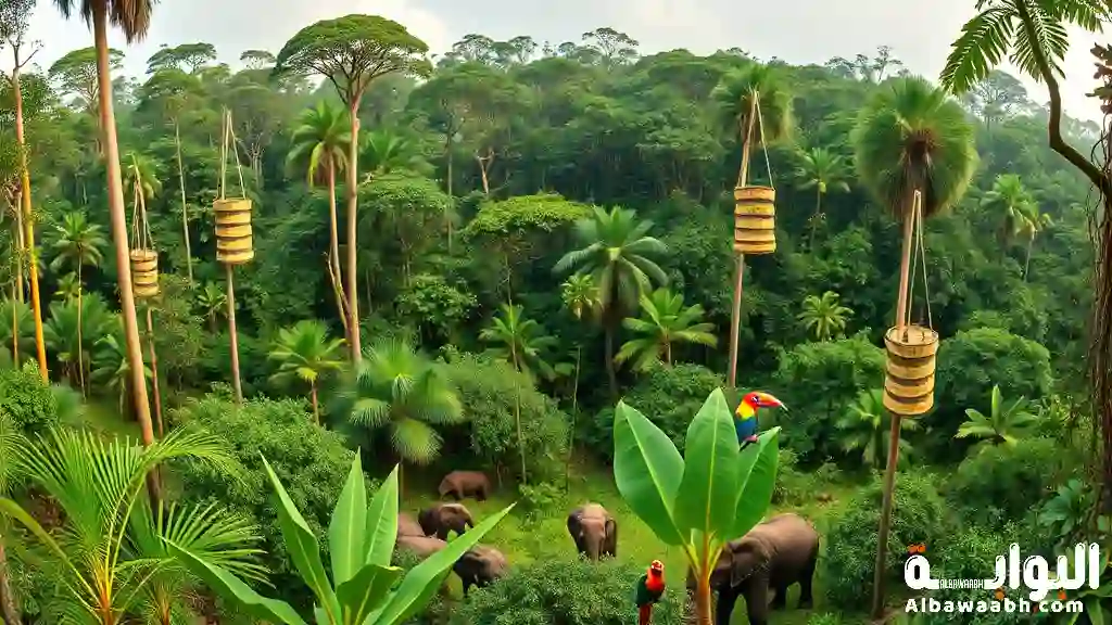 غابات القارات