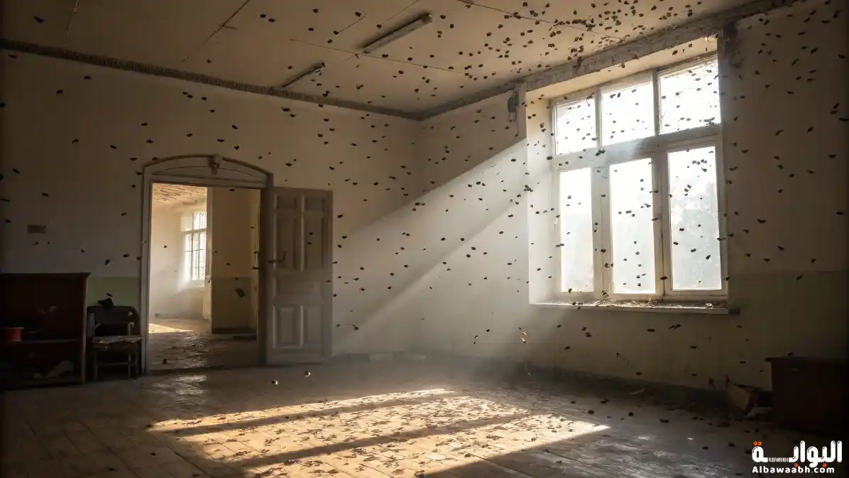 حلم الغرفة الممتلئة بالذباب