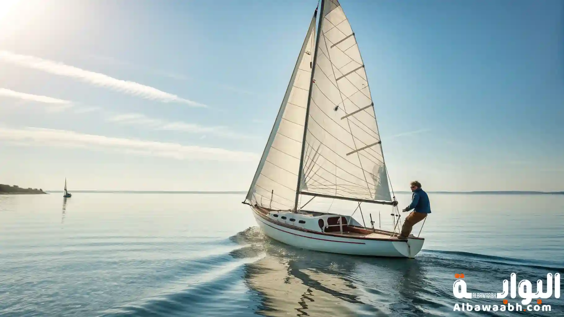 حلم ركوب سفينة شراعية