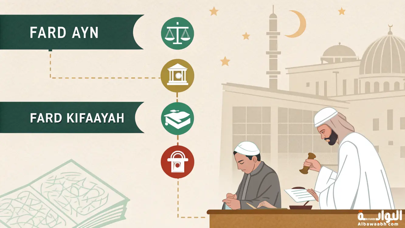 أمثلة على فرض عين وفرض كفاية