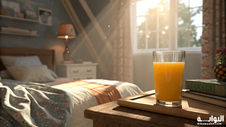 حلم شرب عصير البرتقال