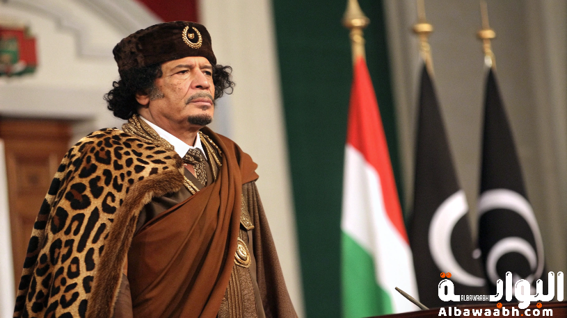 معمر القذافي