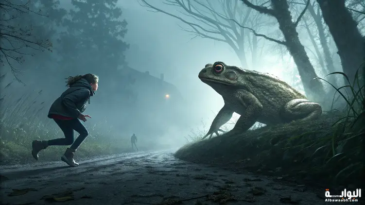 حلم الهروب من الضفدع