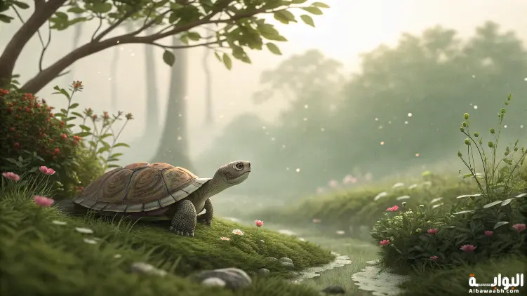 حلم رؤية السلحفاة الصغيرة