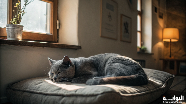 حلم القطة الرمادية