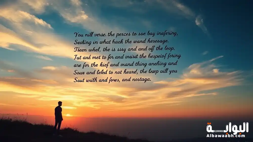 ابيات شعر رائعة