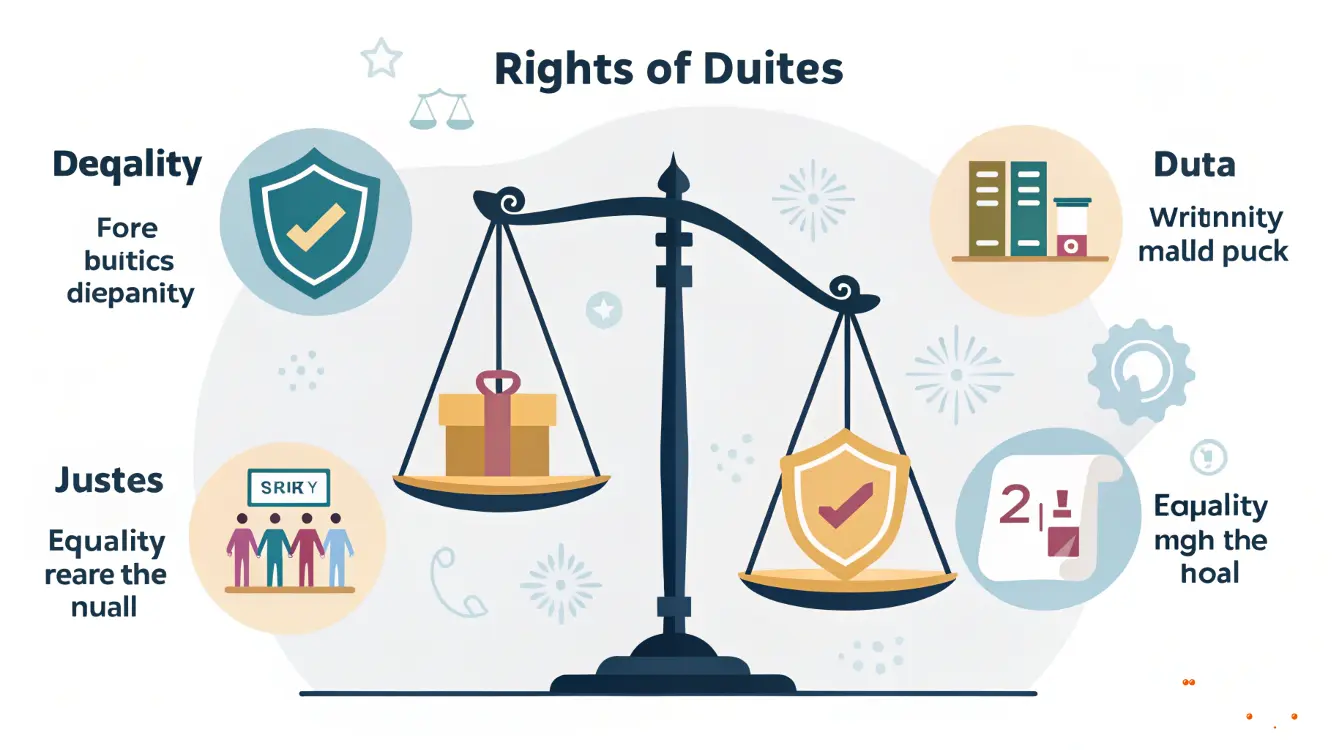 أمثلة عن الحقوق والواجبات