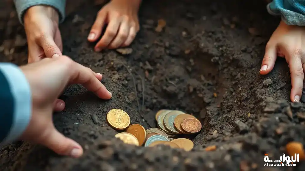 حلم العثور على كنز