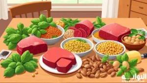 أطعمة تحتوي على الزنك والحديد